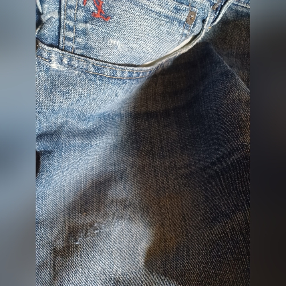 🍒 Polo Ralph Lauren Denim Jeans Mens #41381 - Picture 14 of 14